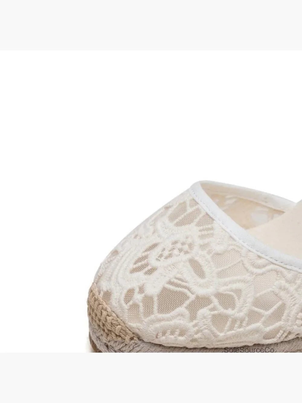 Espadrille Wedge Sandals Closed Toe Platform Lace Up Ankle Strap Slingback